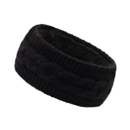 Multicolor Wide Stretch Hairband Woman Ear Warmer Hair Accessories Winter Warmer Knitted Headband (Color: A1)