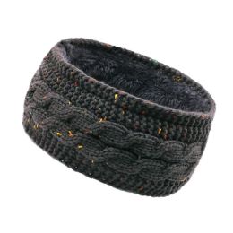 Multicolor Wide Stretch Hairband Woman Ear Warmer Hair Accessories Winter Warmer Knitted Headband (Color: B4)